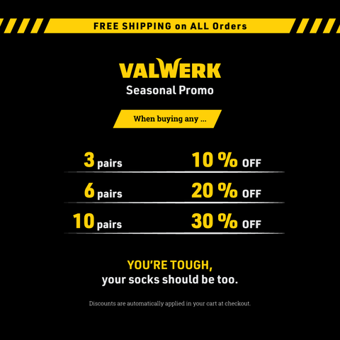 Valwerk Heavy Duty Work Sock